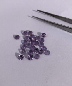 4mm Natural Amethyst Faceted Round Cut Gemstone