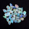 10x12mm Natural Ethiopian Opal Pear Cut Gemstone