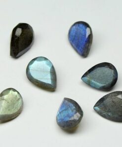 10x14mm Natural Labradorite Pear Cut Gemstone