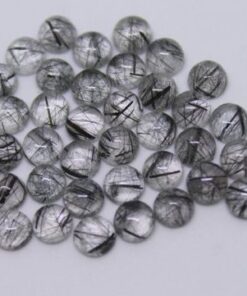 2mm black rutile round