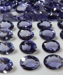 4x3mm iolite oval cut