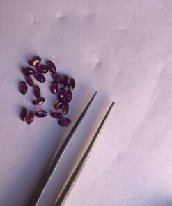 5x3mm rhodolite garnet oval cut