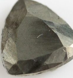 8mm pyrite trillion cut