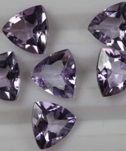 8mm amethyst trillion cut