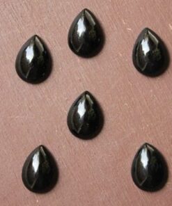 3x2mm black onyx pear