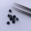 6mm Natural Black Onyx Round Cut Gemstone