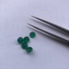 5mm Natural Green Onyx Round Cut Gemstone