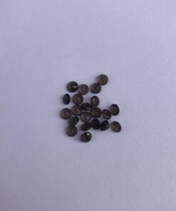 4mm Natural Smoky Quartz Round Cut Gemstone