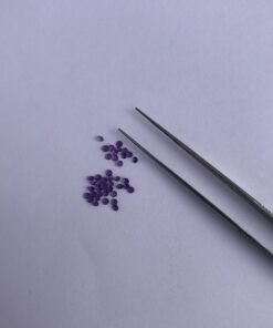 2mm Natural African Amethyst Round Cut Gemstone