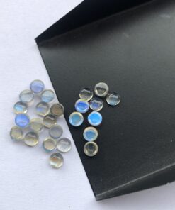 6mm Natural Labradorite Smooth Round Cabochon