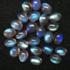 10x12mm Natural Labradorite Smooth Oval Cabochon