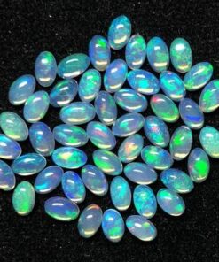 10x14mm Natural Ethiopian Opal Oval Cabochon