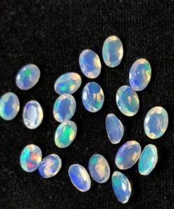 10x14mm Natural Ethiopian Opal Oval Cut Gemstone