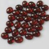 4x3mm Natural Red Garnet Smooth Oval Cabochon