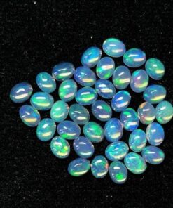 4x3mm Natural Ethiopian Opal Smooth Oval Cabochon