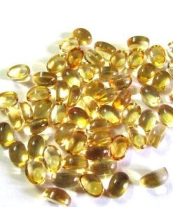 5x3mm Natural Citrine Smooth Oval Cabochon