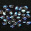 5x3mm Natural Labradorite Smooth Oval Cabochon