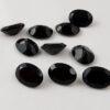 5x3mm Natural Black Onyx Oval Cut Gemstone