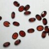 5x3mm Natural Red Garnet Oval Cut Gemstone