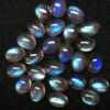 5x4mm Natural Labradorite Smooth Oval Cabochon