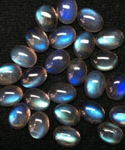 5x4mm Natural Labradorite Smooth Oval Cabochon