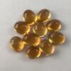 6x4mm Natural Citrine Smooth Oval Cabochon