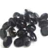 6x8mm Natural Black Onyx Oval Cut Gemstone