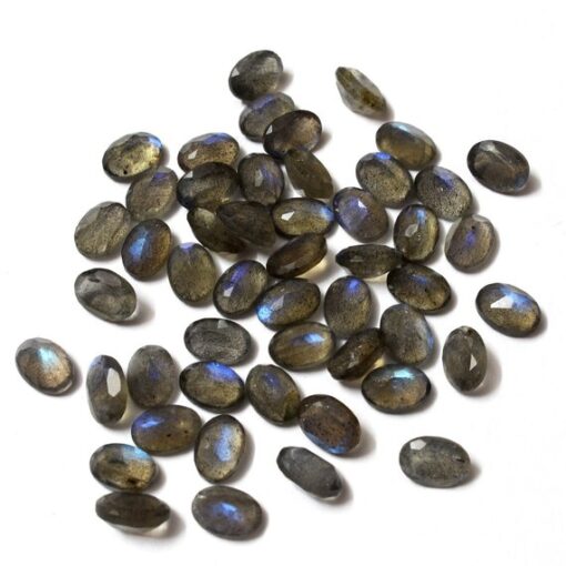 10x12mm Natural Labradorite Oval Cut Gemstone