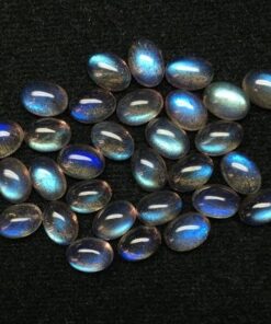 7x5mm Natural Labradorite Smooth Oval Cabochon