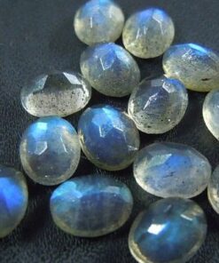 8x10mm Natural Labradorite Oval Cut Gemstone