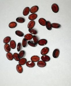 7x9mm Natural Red Garnet Oval Cut Gemstone