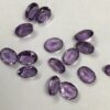 7x9mm Natural Amethyst Oval Cut Gemstone