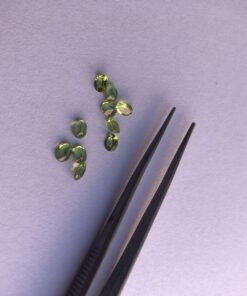 5x4mm Natural Peridot Oval Cut Gemstone