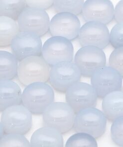 2mm blue chalcedony round