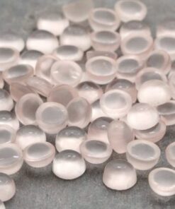 3mm rose quartz round