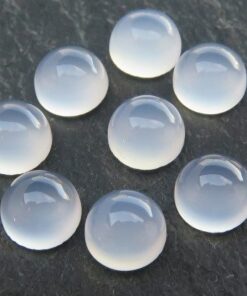 3mm blue chalcedony round