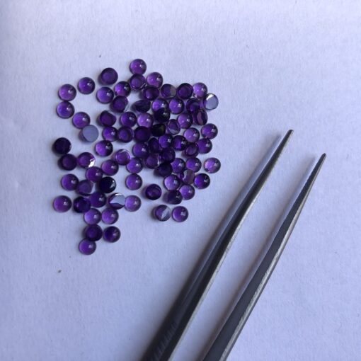 3mm african amethyst round