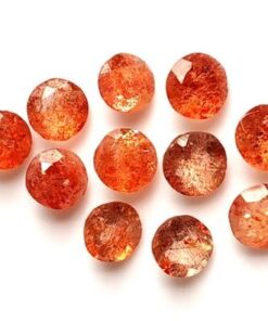 4mm sunstone round cut