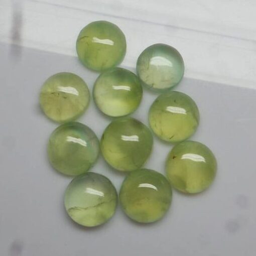 4mm prehnite round