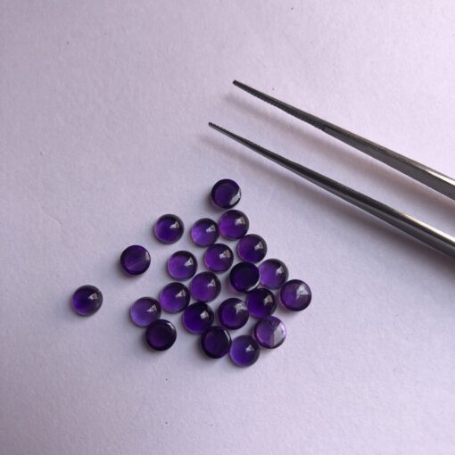 4mm african amethyst round