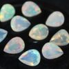 4x3mm Natural Ethiopian Opal Pear Cut Gemstone