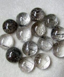 5mm black rutile round