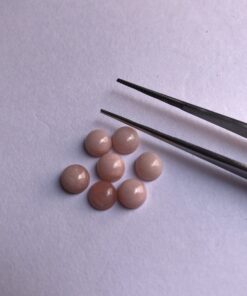 5mm pink opal round