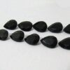 5x4mm Natural Black Onyx Pear Cut Gemstone