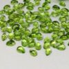 5x4mm Natural Peridot Smooth Pear Cabochon