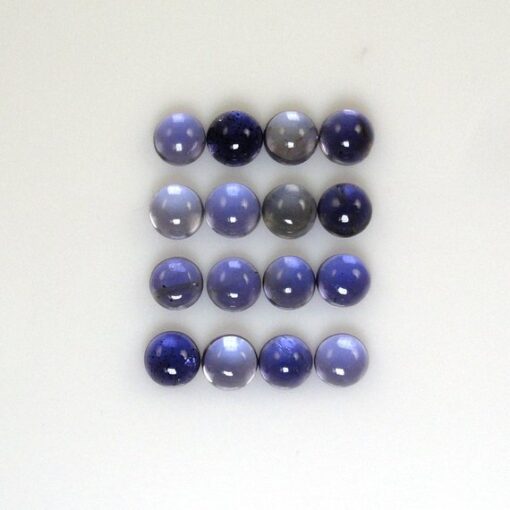 6mm iolite round