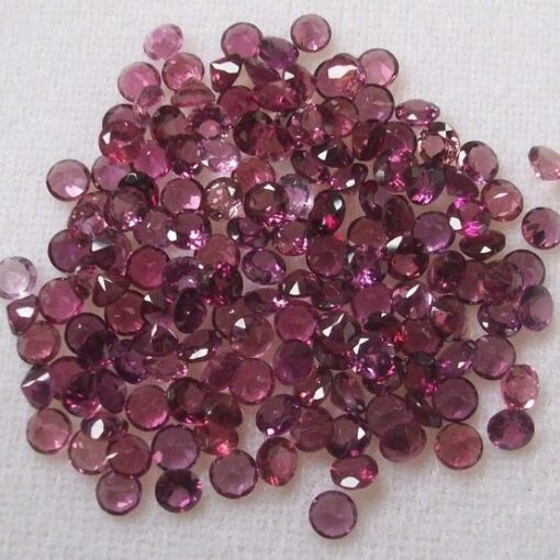 6mm pink tourmaline round cut