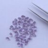 6x4mm Natural Amethyst Pear Cut Gemstone