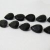 6x4mm Natural Black Onyx Pear Cut Gemstone