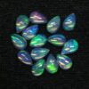 6x4mm Natural Ethiopian Opal Smooth Pear Cabochon